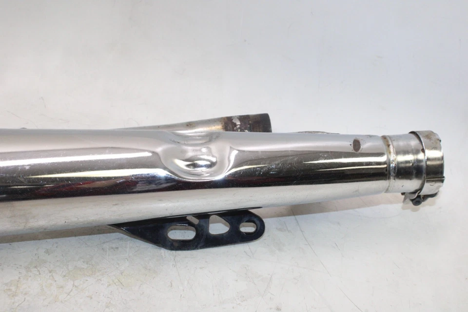 Yamaha XS650 1976 OEM SILENCIADOR ESCAPE SILENCIADOR TUBO Foto 4 de 4