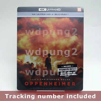 Oppenhimer - 4K UHD + BLU-RAY Steelbook - Type A