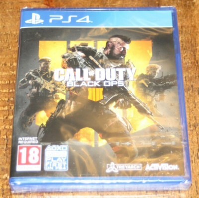 PLAYSTATION 4 PS4 COD CALL OF DUTY BLACK OPS 4 IIII BRANDNEU & VERSIEGELT