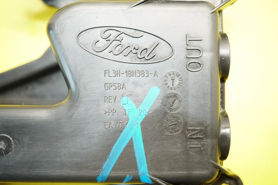 🔅2015-2025 FORD F150 OEM.CUBIERTA DE ACCESO AL NÚCLEO DEL CALENTADOR CAJA UNIDAD CLIMÁTICA FL3H18N383A Foto 2 de 4