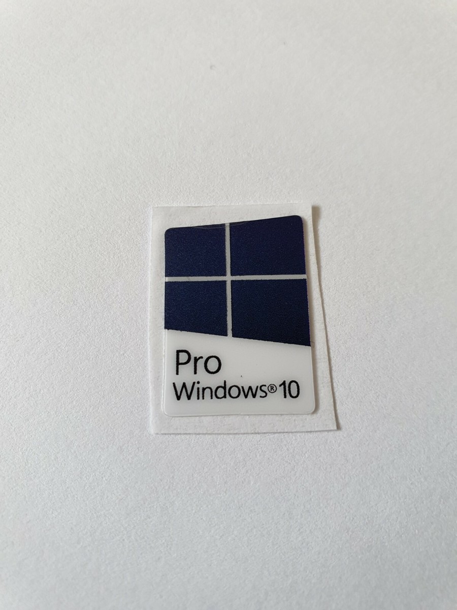 Windowsアクセサリー Microsoft Windows 10  1x Sticker for Windows 10 win10 Pro Sticker 0 25/32x0 5/8in