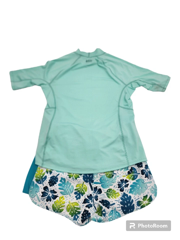 Conjunto de pantalones cortos REI Co Op manga corta protector contra erupciones para niñas talla 16/18 Foto 2 de 4