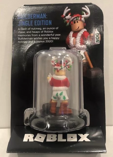 Builderman: Jingle Edition - Roblox action figure