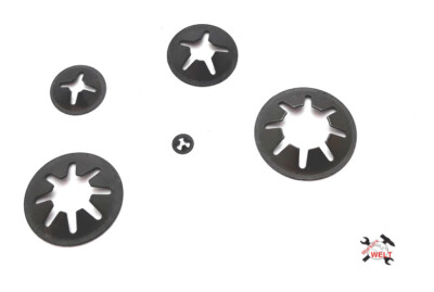 60 Stück Auto Verkleidungsclips Set - 4 Größen 8-10mm Für Stoßstangen & Türen