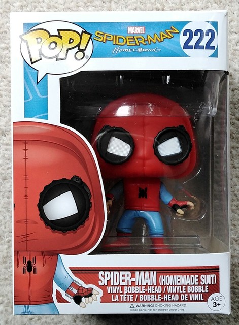spider man homecoming homemade suit funko pop