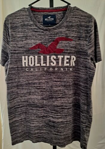 Hollister M Gray Shirt w/ Embroidered Logo