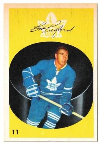 Bob Pulford #11 1962 Parkhurst card