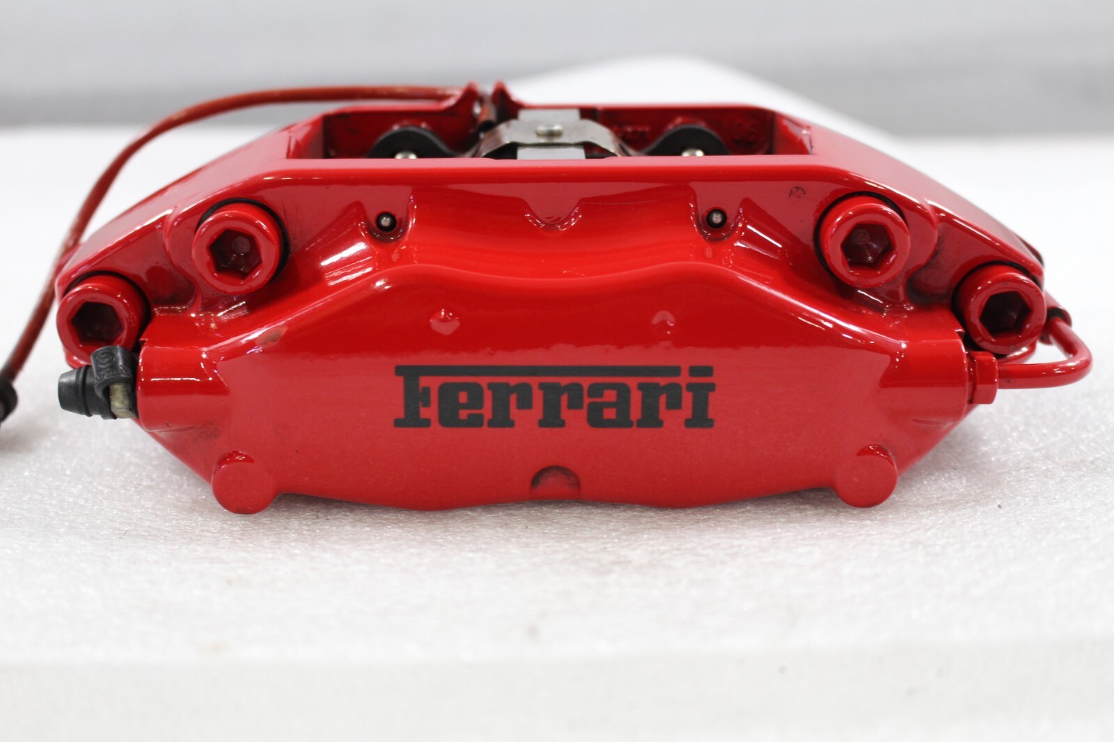 Ferrari F430, LH, Left, Front Brake Caliper, Red, Used, P/N 210740 s/c 227999