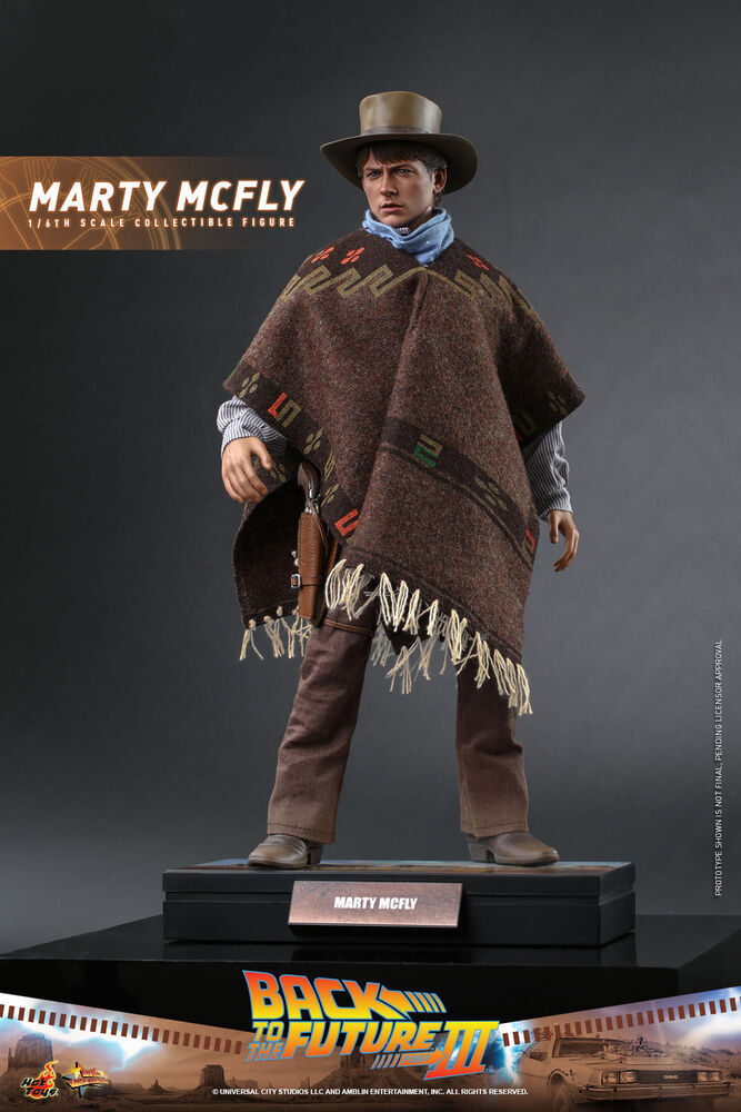 New Hot Toys MMS616 Back to the Future Part III 1/6 Marty McFly