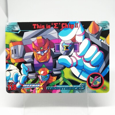 118 Das ist der Sigma Chip!! Rock man X Mega Mission 3 Mega (Rock) man X CAPCOM
