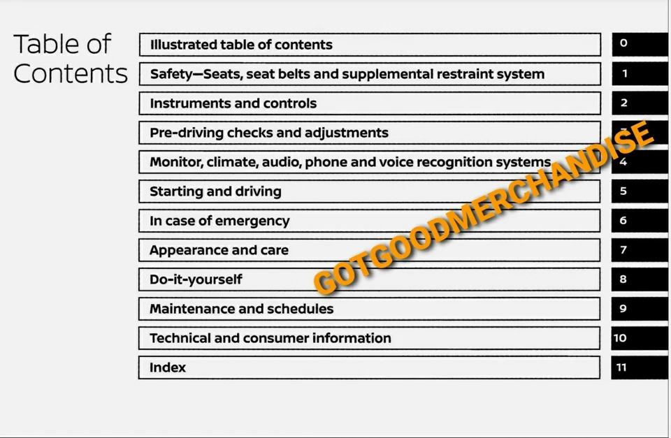 2018 NISSAN SENTRA MANUAL DO PROPRIETÁRIO EXCLIUSIVE ADVANCE SV SR SL TURBO NISMO SENSE - Imagem 3 de 4