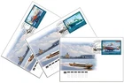 Russia-2023. 50 years of the modern commercial fleet of Russia. 3 FDC