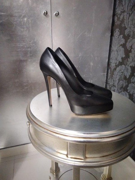 Women Le Silla Heels Black 39