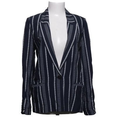InWear, Blazer, Größe: 34, Saomipr, Blau/Weiß, Polyester/Viskose, Streifen #orz