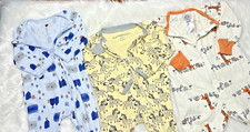 Burt s Bees Baby One Piece Footie Pajama Mixed Brand Set Of 3 Size Newborn