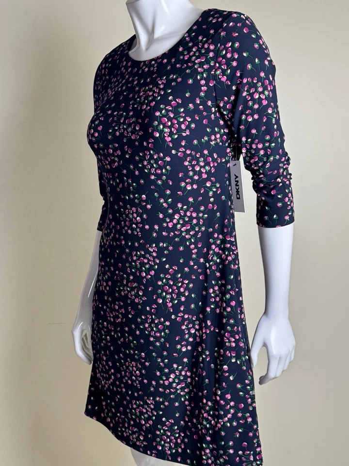 Vestido floral para mujer DKNY $99 talla 8 (B.065) Foto 2 de 4