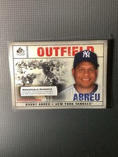 Bobby Abreu 2008 SP Legendary Cuts Memorable Moments #49 1/1 SSP SP NYY Yankees