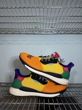 adidas Pharrell x Solar Hu Glide Bold Gold for Sale | Authenticity