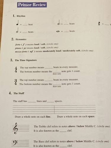 Piano Adventures Books Level 1 : Lesson, Theory, Performance, Technique Artistry - Picture 3 of 9