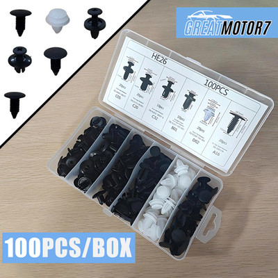 For Toyota 4Runner Engine Hood Fender Bumper Clips Screw Rivets 7 8 9mm Hole