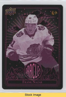 2024-25 Upper Deck Extended Series Oracles SP Frank Nazar #O-50 READ 0yp5
