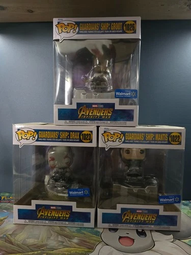 Funko POP! Avengers Infinity War Guardians' Ship: Mantis, Drax & Groot