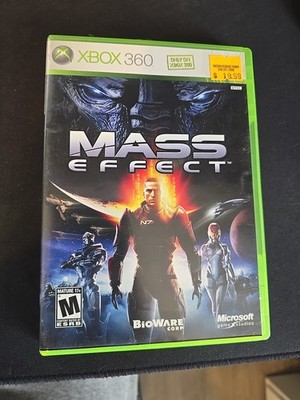 Mass Effect (Microsoft Xbox 360, 2007) Game And Case. No Manual Tested / Works