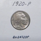 1920-P Buffalo nickel