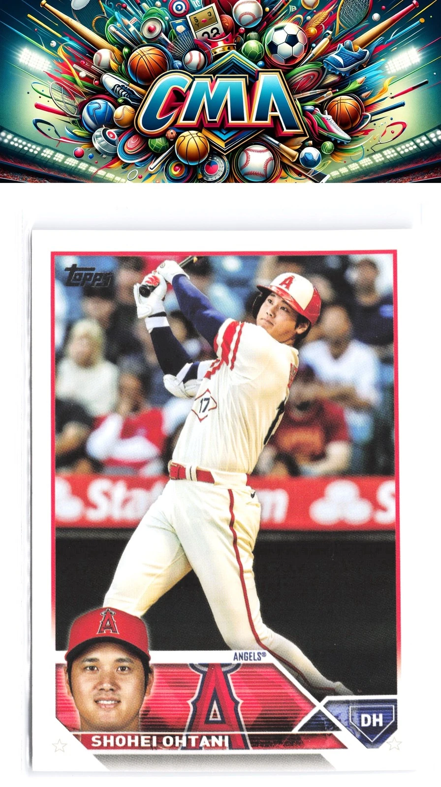 Shohei Ohtani trading card