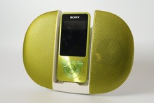Sony Walkman NW-S14 Green 8GB MP3 Player Bluetooth Speaker Dock Japan Tested