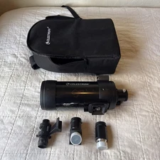 Celestron 90mm Maksutor Spotting Scope #52268 Telescope Carry Bag & Accessories 