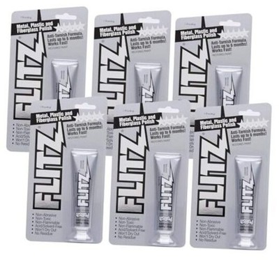 Metal Polish Paste - 1.7oz USA-Made Polish for Solid Chrome, 0.11 lb 6