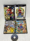 GameCube Lot 5 Mario Games Smash Bros Melee Mario Party 6 7 Sunshine + Bonus Dis