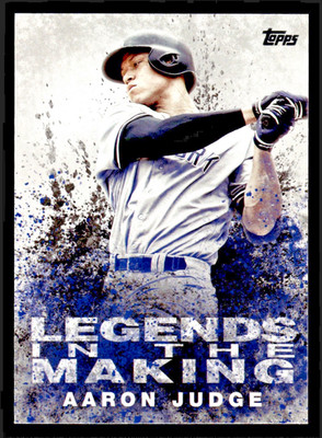 2018 Topps Aaron Judge Legends in the Making #LTM-AJ - New York Yankees