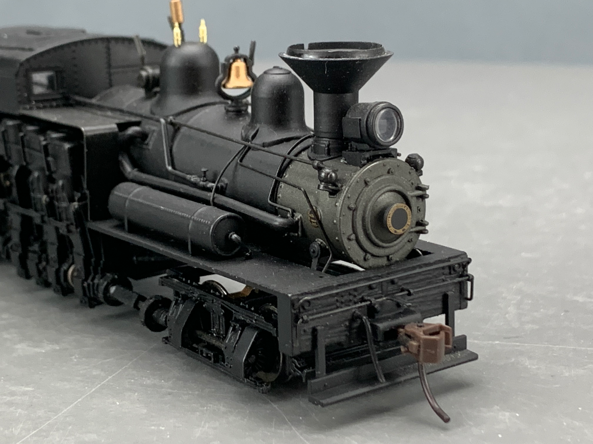 HO Bachmann Spectrum 80 Ton 3 Truck Shay Steel Cab w/Dcc Non-Snd