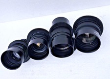 Set 3 Cine-Mod Lenses HELIOS-44/58mm MIR-1B/37, Jupiter-9/85, Jupiter-37/135 FX