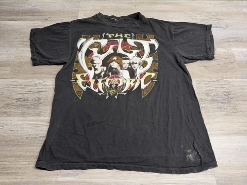 The Cult Electric Tour Concert Shirt Single Sti 1980s vintage concert t-shirt, vintage, single stitch, B+ condition