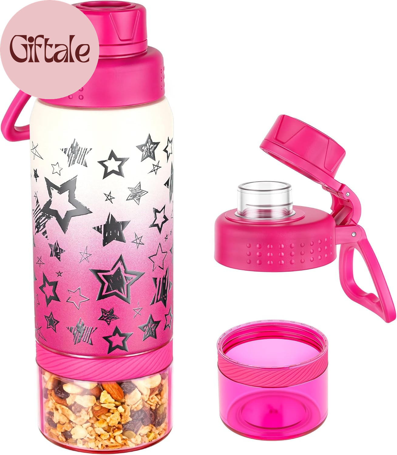 With Snack Container &ndash; Bpa-free Stainless Stee