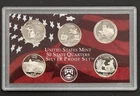 2004 50 State Quarters Silver Proof Set-Michigan,Florida,Texas,Iowa &Wisconsin