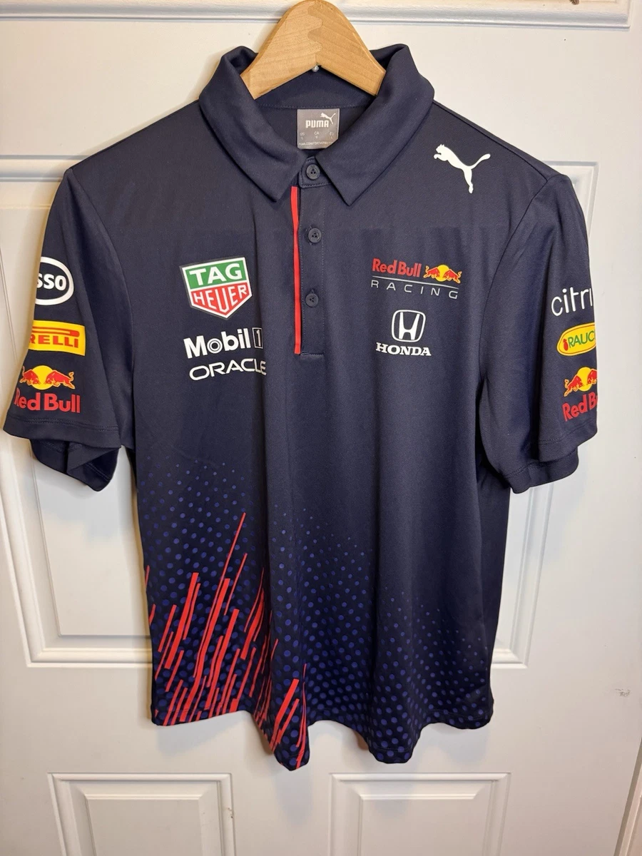 Red Bull Blue Formula 1 Racing Fan Shirts for sale | eBay