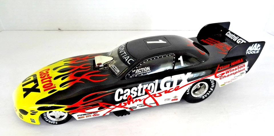 Coche divertido John Force Castrol GTX 1996 6 veces campeón de acción coleccionables Foto 2 de 4