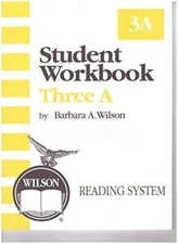Student Workbook 3A (Wilson Reading System) - Paperback - GOOD