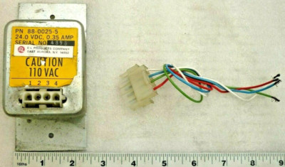 El Products p/n 88-0025-5 Ballast 24 VDC 110 Volts 0.35 Amps 97-4401-00001