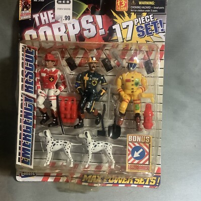 Lanard The Corps Emergency Rescue Sealed set With Dogs