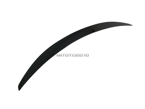 24+ Fits Mercedes Benz E Class W214 4D E300 OE Type Trunk Spoiler Painted Black - Picture 4 of 5