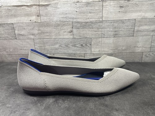Rothy's The Point Ballerinas Damen 9,5 M Schuhe grau Slipper bequeme Halbschuhe - Bild 3 von 19