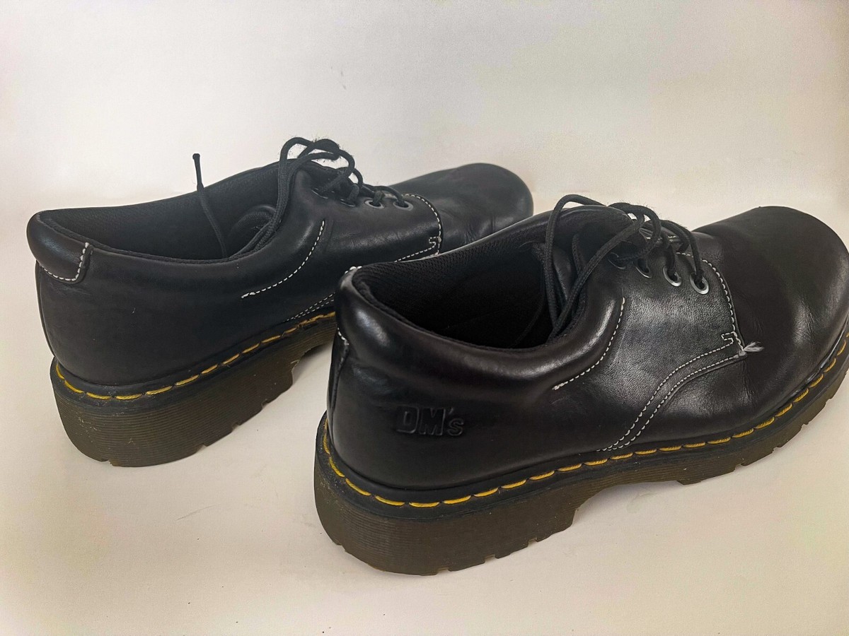 Dr Marten 13 Black Shoes 4 Eye Lace Up Oxford 11273 | eBay