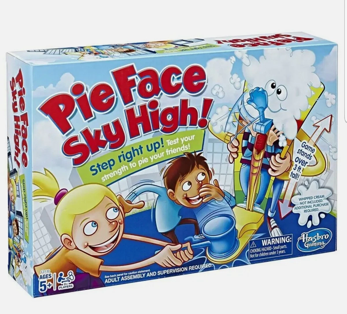Pie Face Sky High Game Strength Tester Power Familty Friends Fun