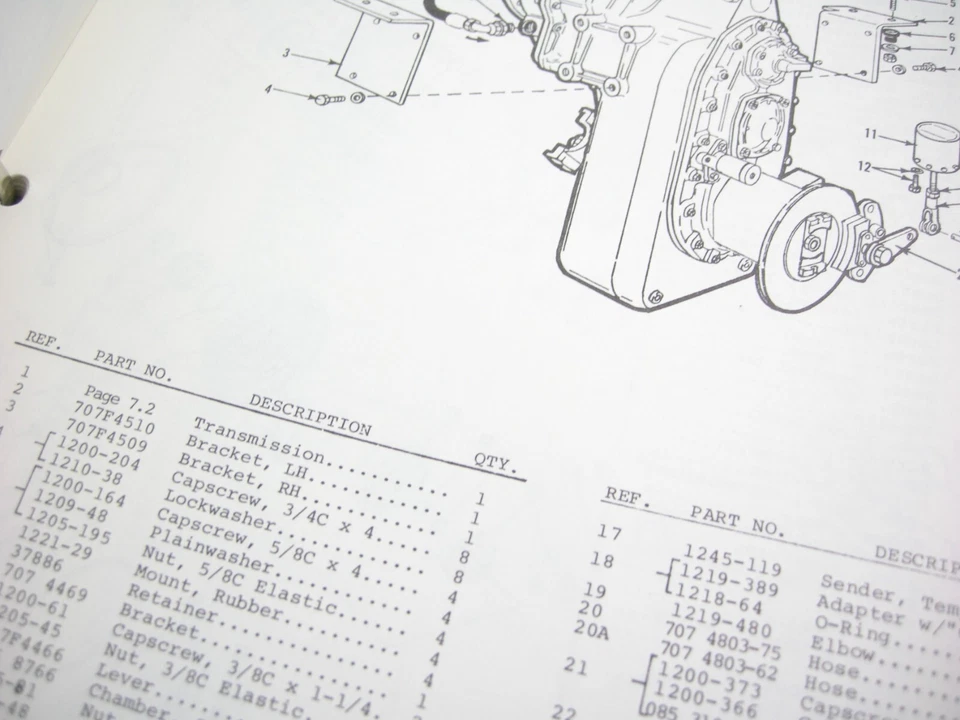 Koehring Lorain LRT-150D 180D 200D 230D 250D Grúa de terreno áspero Manual de piezas Foto 3 de 4