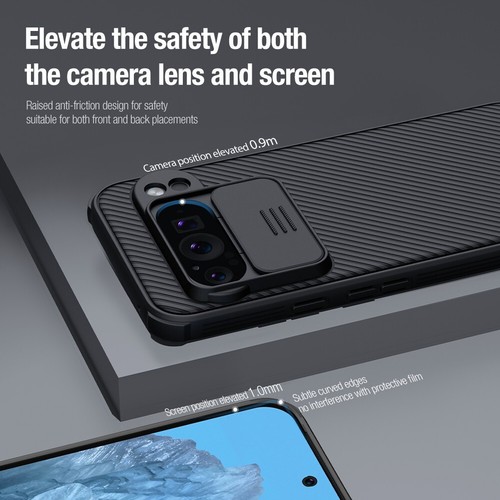 Nillkin Slide Camera Lens Back phone Case For Google Pixel 9 Pro XL 8 7 Pro 7a - Picture 12 of 23